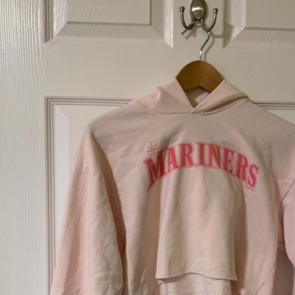 Cropped Mariners Hoodie